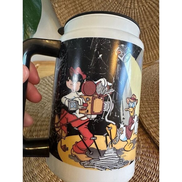 Vintage Disney All Star Resort Mug Cup Coca Cola Plastic Handle - Picture 3 of 8